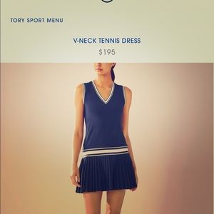 Tory Burch tennis dress